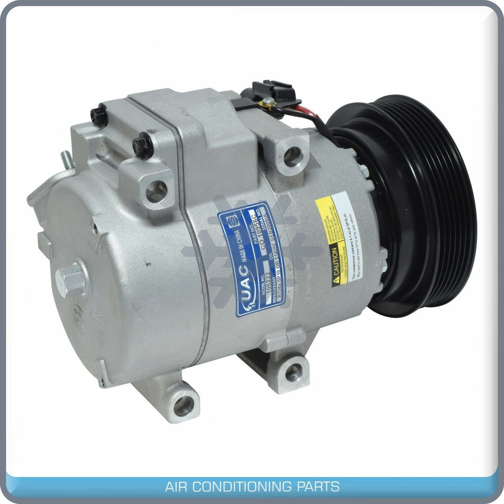 New A/C Compressor for Hyundai Sonata / Kia Optima 2.4L - 2009 to 2010 QU - Qualy Air