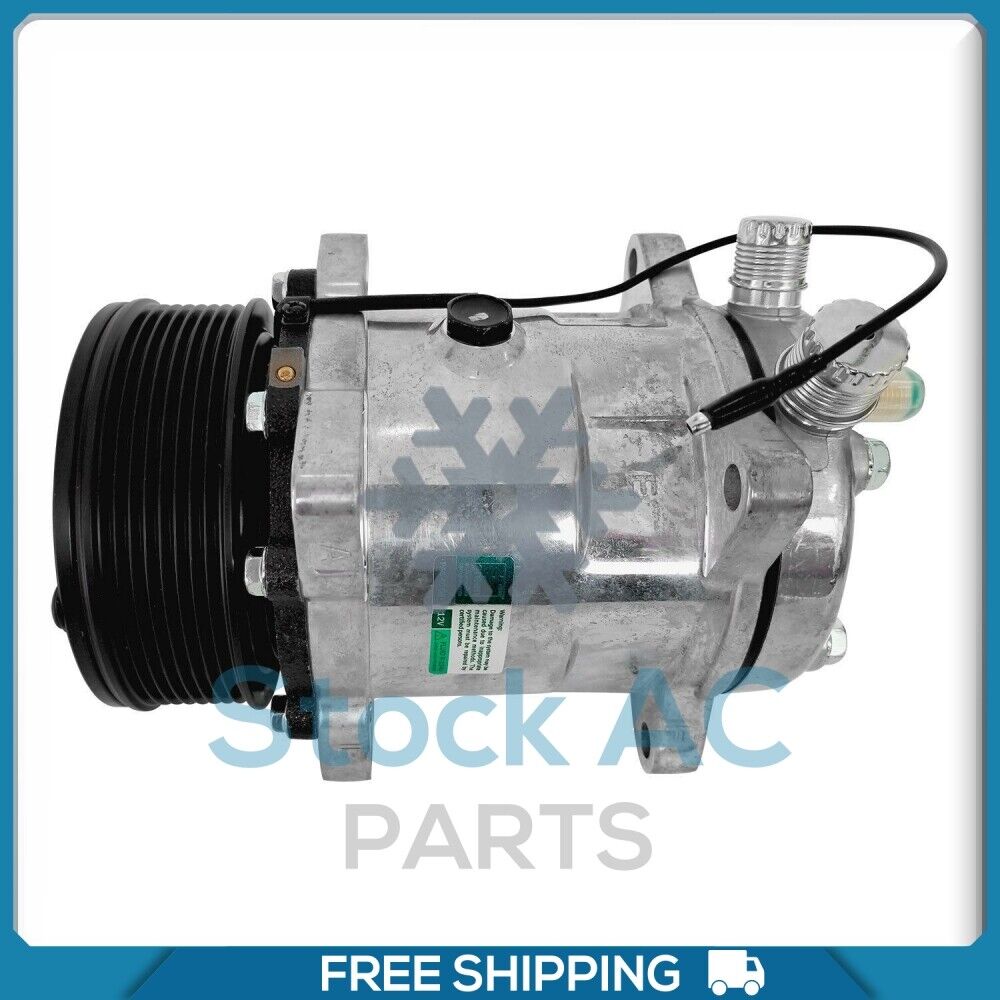 New A/C Compressor for Tractor Ford 8160 8260 8360 8560 - OE# 82002069 - Qualy Air