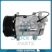Cargar imagen en el visor de la galería, New A/C Compressor for Tractor Ford 8160 8260 8360 8560 - OE# 82002069 - Qualy Air