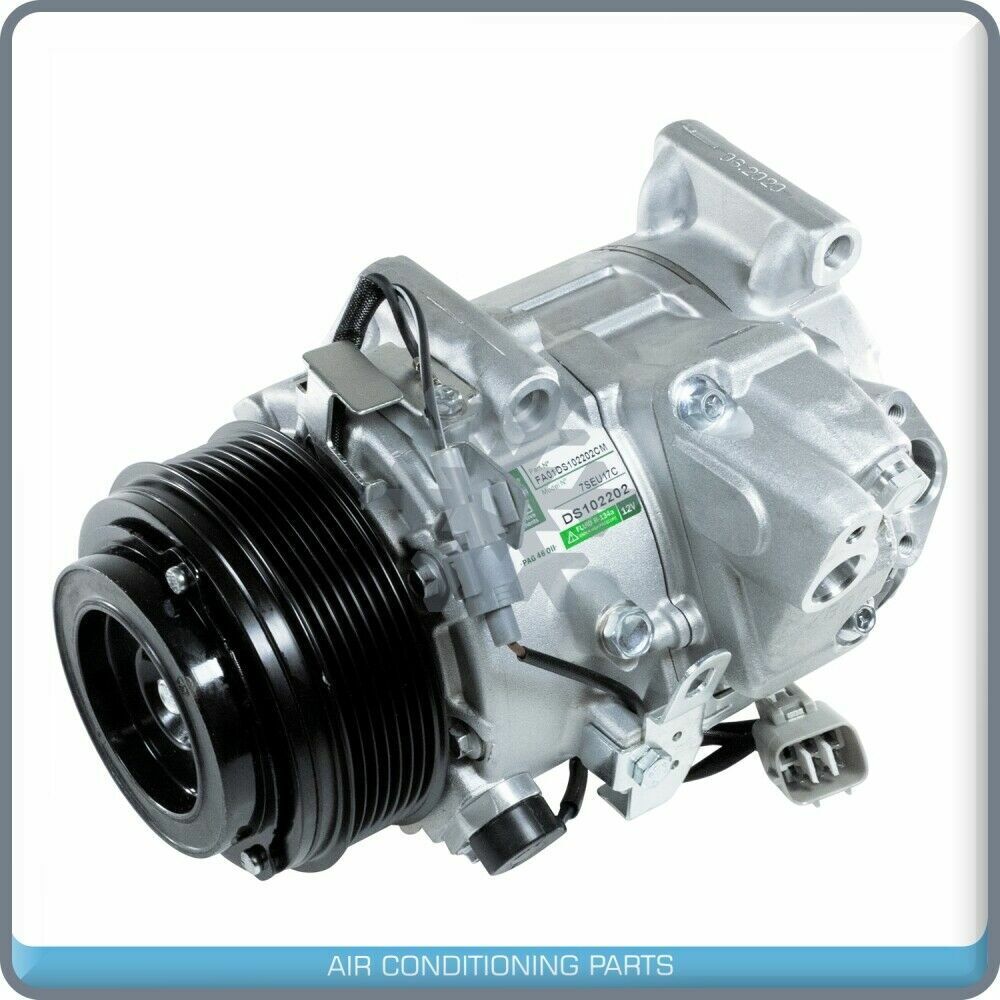 New A/C Compressor For Toyota HIGHLANDER 3.5L - 2008 to 2010 - OE# 883204815084 - Qualy Air