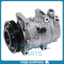Cargar imagen en el visor de la galería, New A/C Compressor for Infiniti QX4 / Nissan Pathfinder 3.3L - 1996 to 2000 - Qualy Air