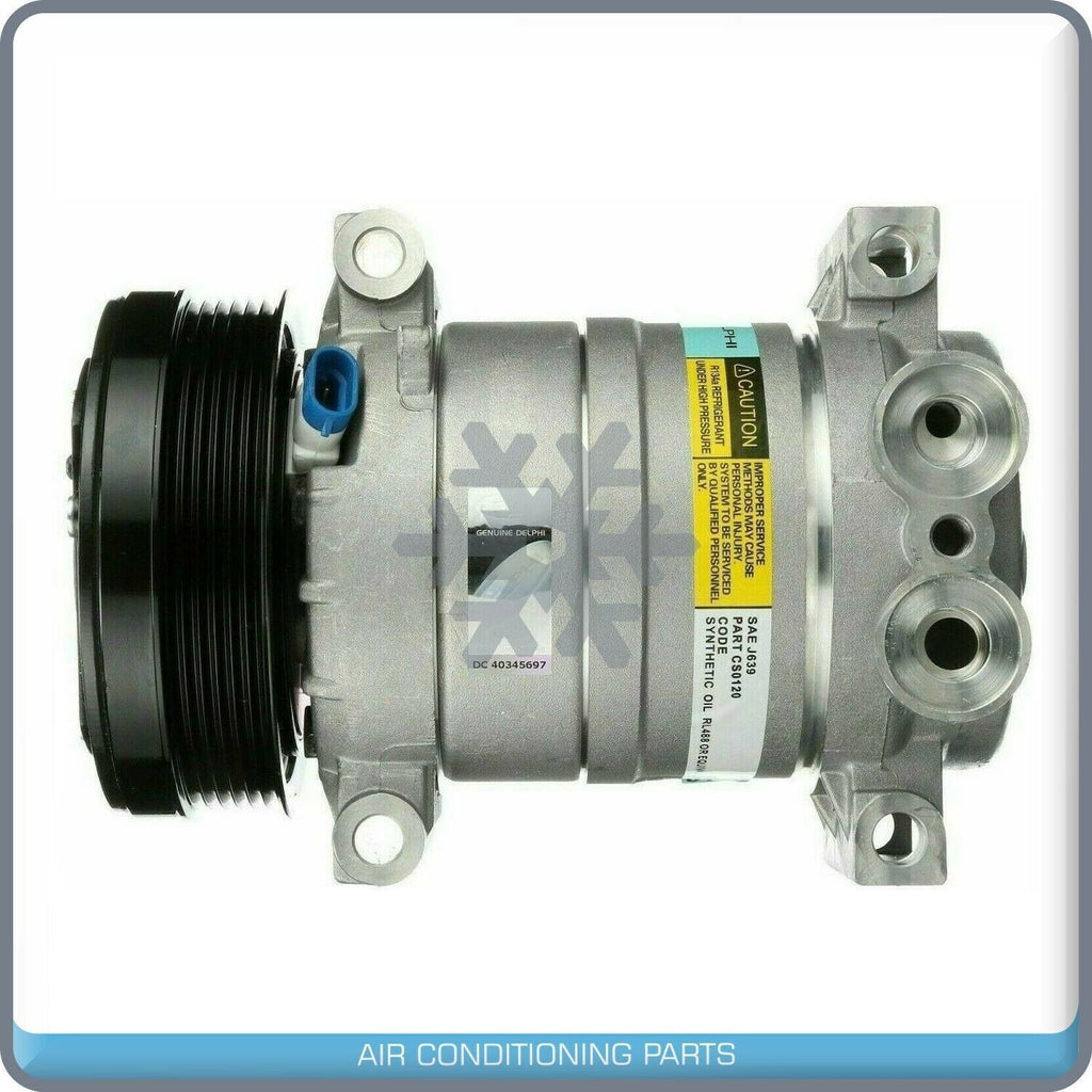 New OEM A/C Compressor HT6 for Cadillac / Chevrolet / GMC / Isuzu / Oldsmobile - Qualy Air