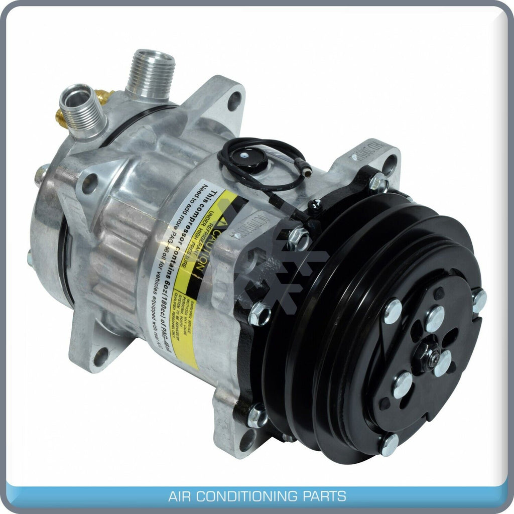 New A/C Compressor for Ford E-350 7.3L - 1989 to 1991 - OE# E5UZ19703A QU - Qualy Air