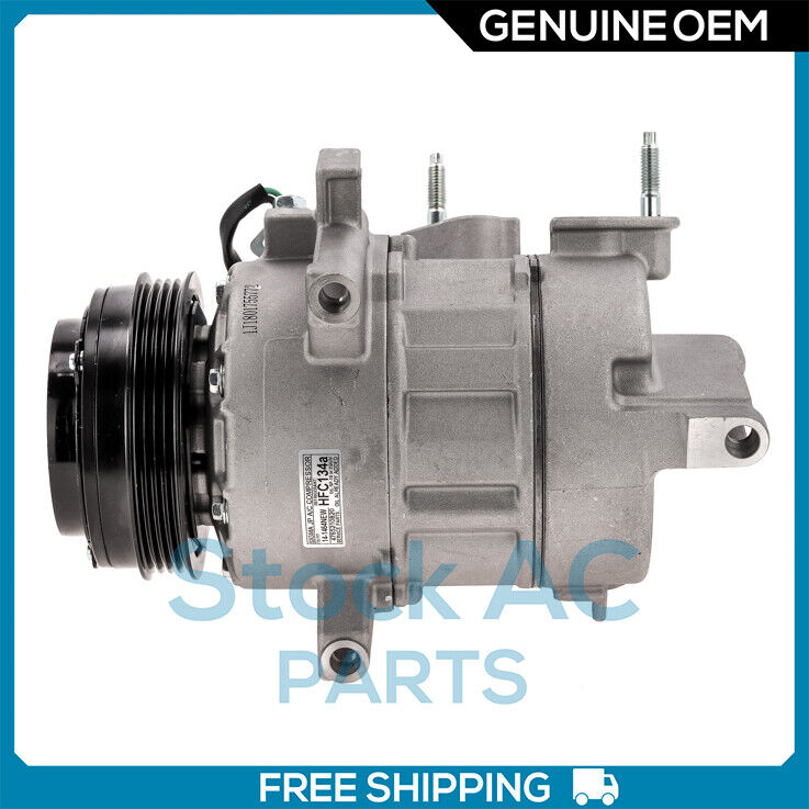 New OEM A/C Compressor fits Ford F-150 3.5L - 2017 to 2020 - OE# YCC614 QR - Qualy Air
