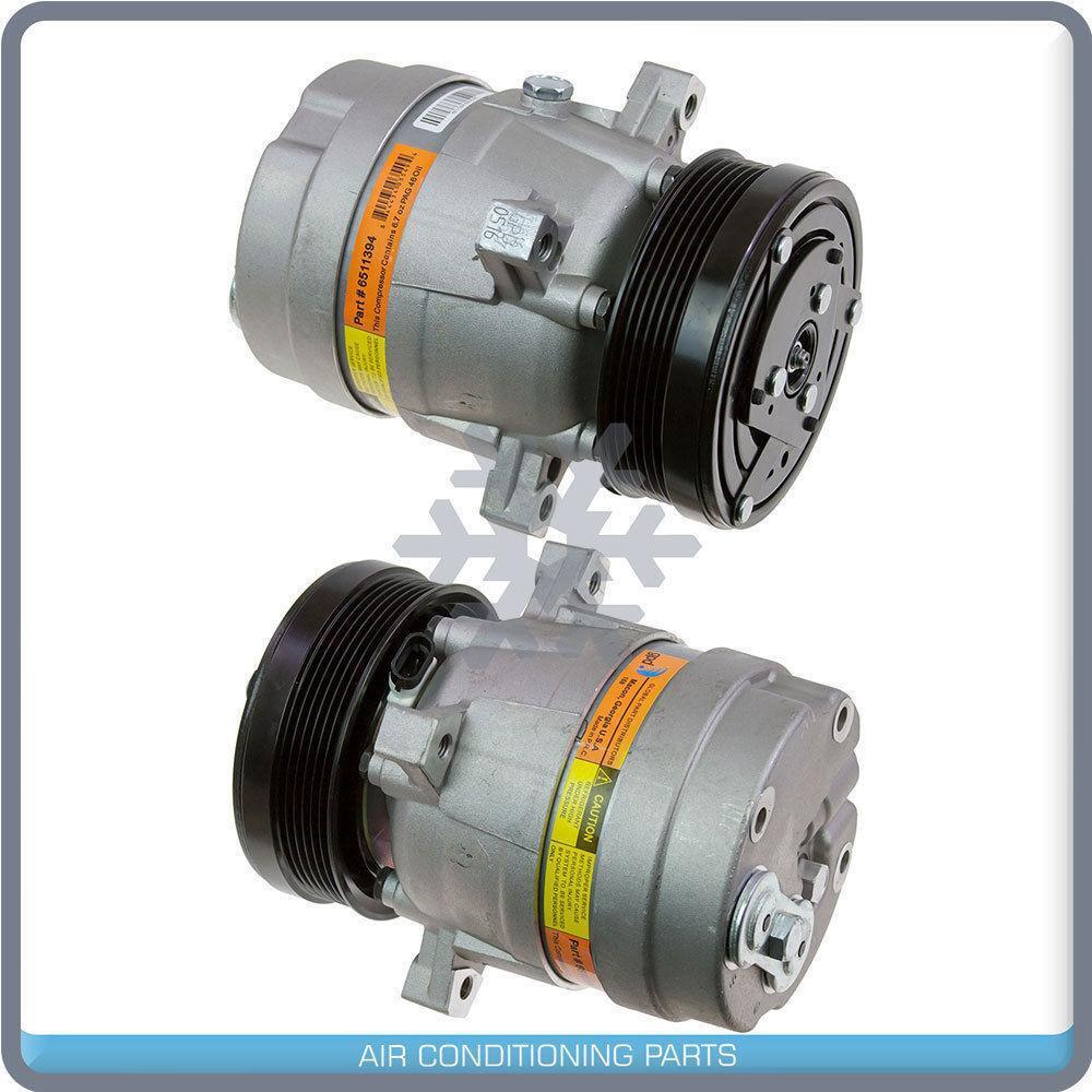 New A/C Compressor for Chevy S10 / GMC Sonoma Isuzu Hombre 2.2L - 1998 to 2003 - Qualy Air