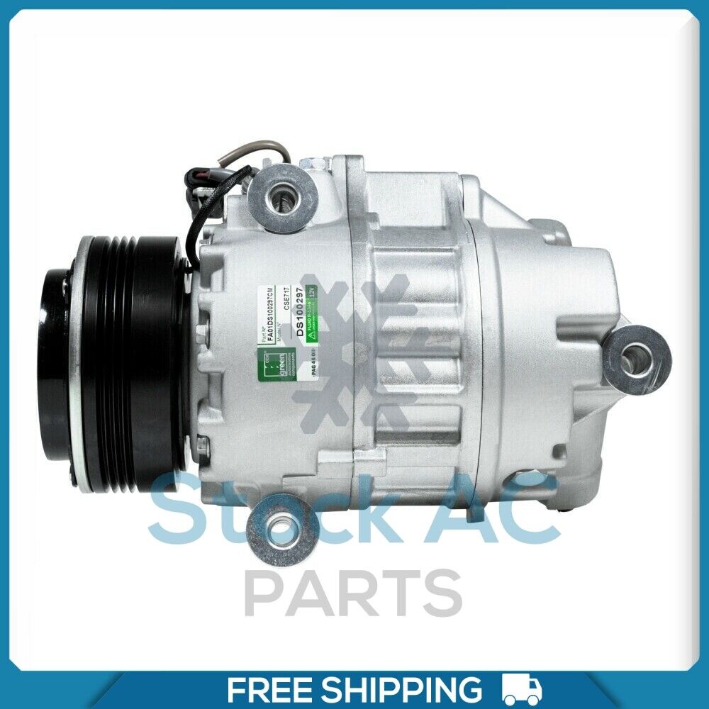 NEW A/C Compressor for BMW X5 3.0L - 2007 to 2010 - w/ Adaptive Drive Only - Qualy Air