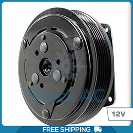 New A/C Compressor Clutch Assembly fits YORK Models - 6 Groove 12V (1 Wire) - Qualy Air