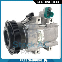 Load image into Gallery viewer, New OEM A/C Compressor for Hyundai Santa Fe, Sonata &amp; Kia Optima, Magentis - RQ - Qualy Air