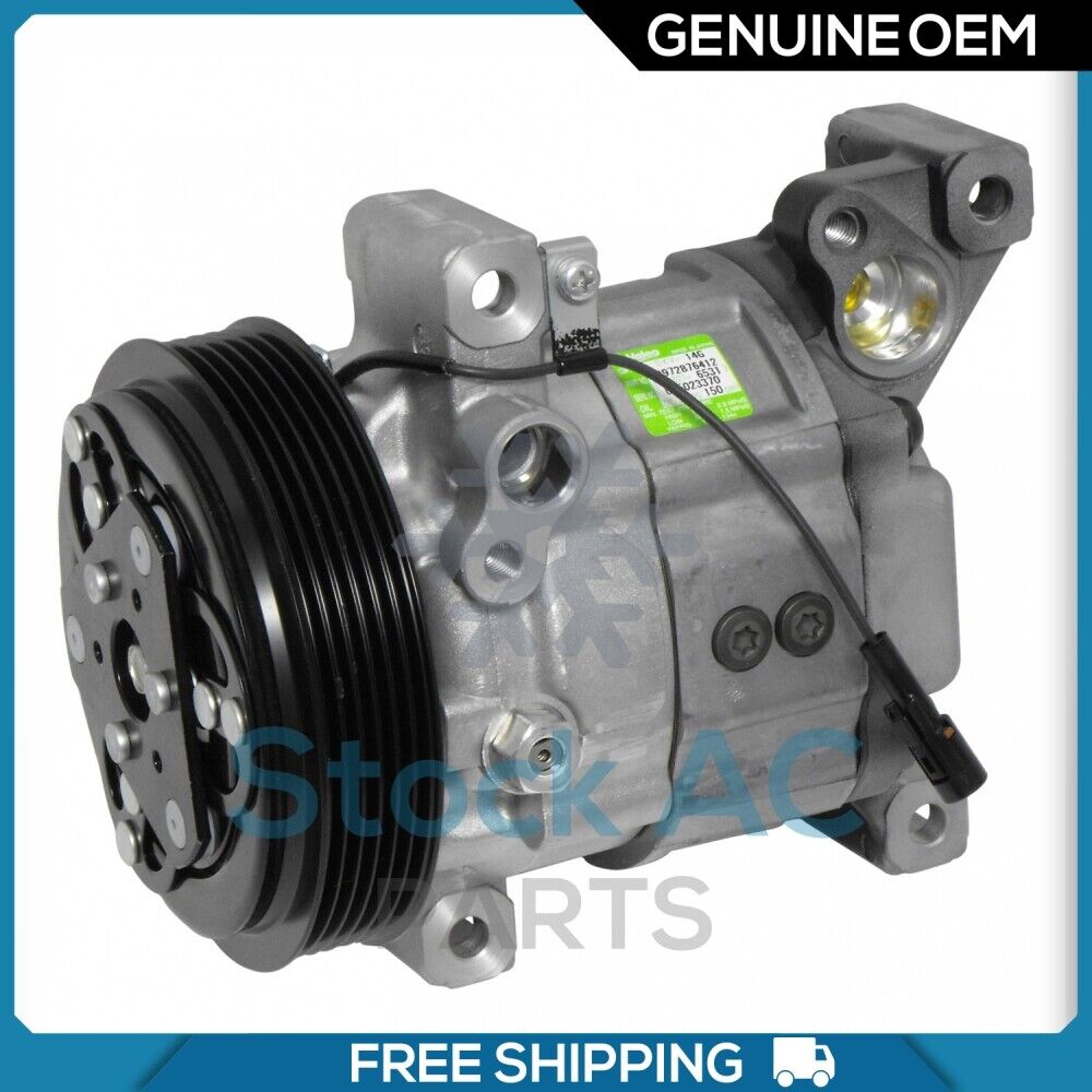 A/C Compressor OEM DKV14G for Honda Passport / Isuzu Amigo, Axiom, Rodeo, ... QR - Qualy Air