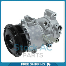 Cargar imagen en el visor de la galería, New A/C Compressor fits Toyota Camry 2.5L - 2009 to 2011 - OE# 8831006390 - Qualy Air