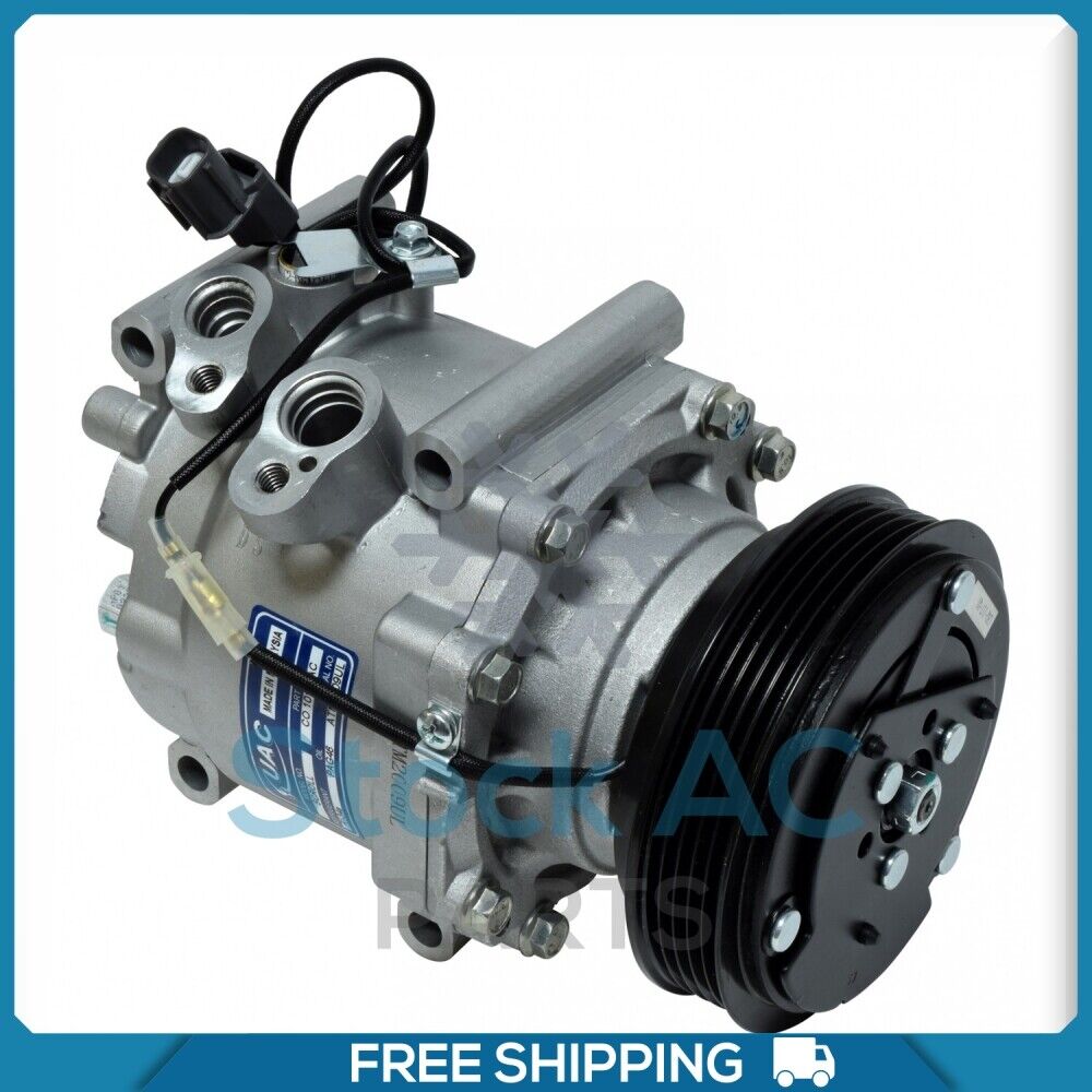 New A/C Compressor for Honda Prelude 2.3L - 1992 to 1996 - OE# 38810P14A02 QU - Qualy Air