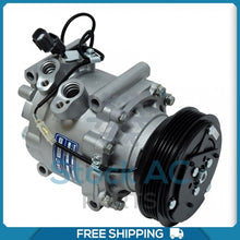 Cargar imagen en el visor de la galería, New A/C Compressor for Honda Prelude 2.3L - 1992 to 1996 - OE# 38810P14A02 QU - Qualy Air