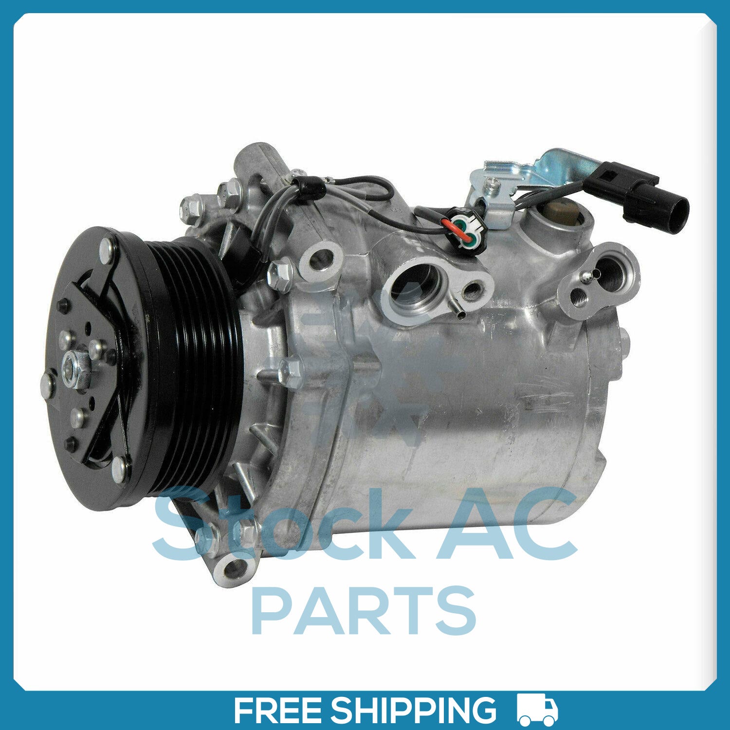 New AC Compressor for Mitsubishi Lancer 2008-10 L4 2.0L Non Turbo - OE# 7813A321 - Qualy Air