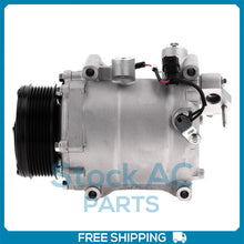 Load image into Gallery viewer, New AC Compressor for Acura RDX 2.3L - 2007 to 12 / Honda CR-V 2.4L - 2007 to 15 - Qualy Air