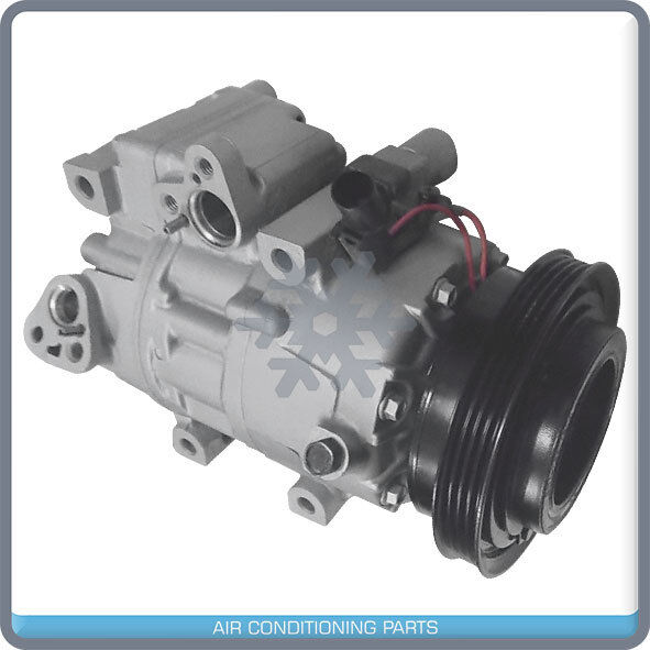 New OEM AC Compressor for Hyundai Accent 1.6L - 2006 to 2009 - OE# 977011E001 - Qualy Air