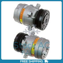 Load image into Gallery viewer, New A/C Compressor for Chevy S10 / GMC Sonoma Isuzu Hombre 2.2L - 1998 to 2003 - Qualy Air