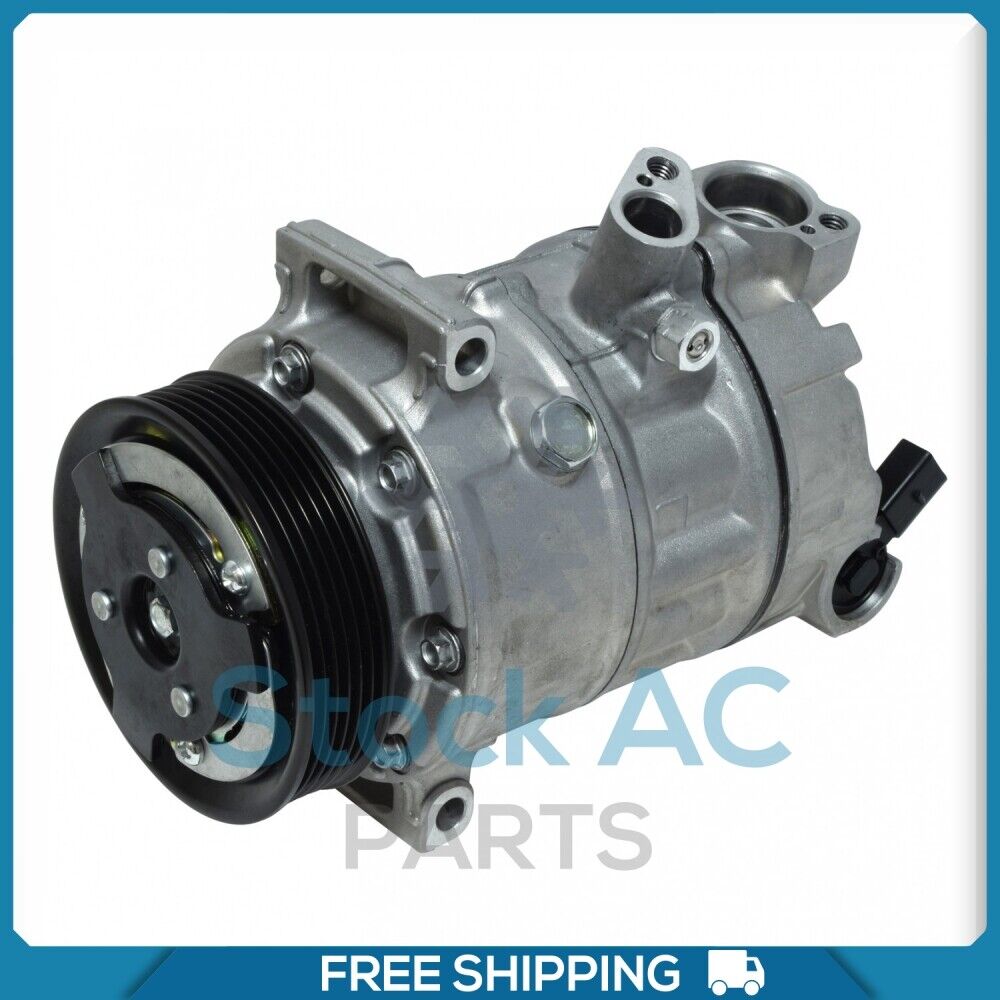 New A/C Compressor for Volkswagen Jetta 2.0L - 2010 to 2013 - Counter Clock Wise - Qualy Air