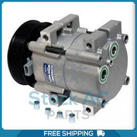 A/C Compressor for Ford E-350, Econoline, F, F-250, F-250 HD, F-350, F59 QU - Qualy Air