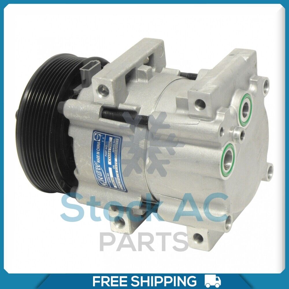 A/C Compressor for Ford F-250, F-350, F-450, F-550, Thunderbird / Mercury ... QU - Qualy Air