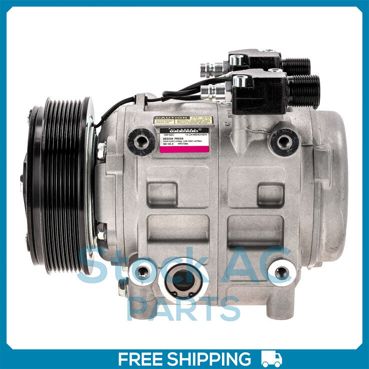 New A/C Compressor TM31 - 24V - 8 Groove QR - Qualy Air