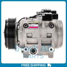 Load image into Gallery viewer, New A/C Compressor TM31 - 24V - 8 Groove QR - Qualy Air