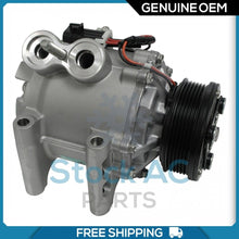 Load image into Gallery viewer, A/C Compressor OEM Sanden TRSA12 for Buick Rainier / Chevrolet Trailblazer... QR - Qualy Air