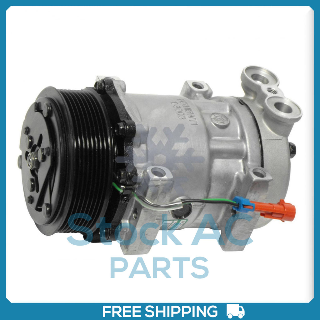 A/C Compressor for Chevrolet C6500 Kodiak, C7500 Kodiak, C8500 / GMC C6500.. - Qualy Air