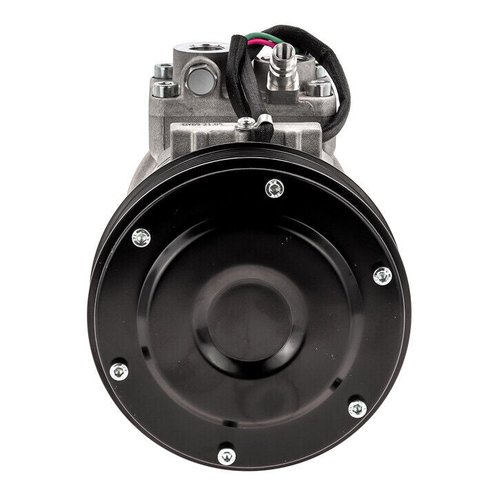 A/C Compressor for JOHN DEERE 444H, 444HLL, 444J, 544H, 544J, 624H, 624J.. - Qualy Air