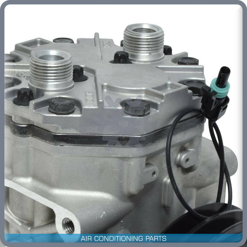 A/C Compressor York Type fits Kenworth T300, T400, T660, T800 - OE# ET210L25073C - Qualy Air