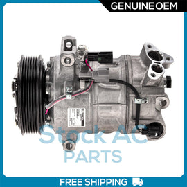New Sanden OEM A/C Compressor fits Nissan Sentra w/ Sensor 1.8L - 2013 to 2019 - Qualy Air