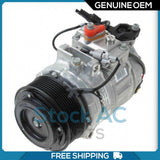 New DENSO OEM A/C Compressor for BMW X5, X6, 335i, 435i, 535i.. - OE# 4711543