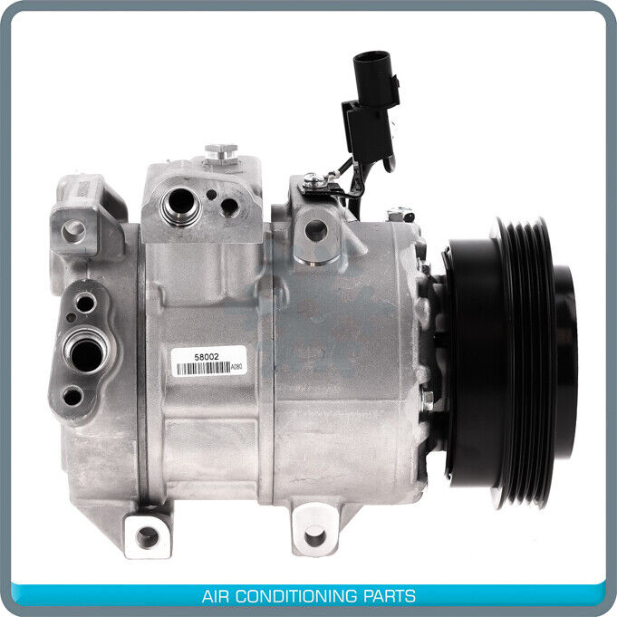 New AC Compressor for Kia Spectra, Spectra5 2.0L - 2007 to 2009 - OE# 977010E125 - Qualy Air