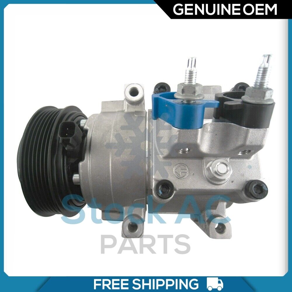 New OEM A/C Compressor Fits Ford Fiesta 1.6L - 2011 to 2013 - OE# BE8Z19703A - Qualy Air