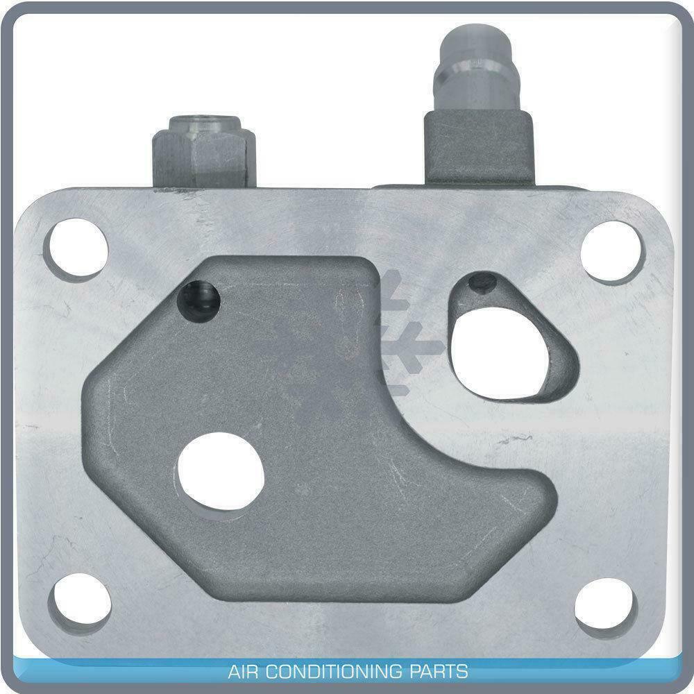 NEW A/C COMPRESSOR MANIFOLD 10PA17C JOHN DEERE - OE# AT168543, AT163728 - Qualy Air