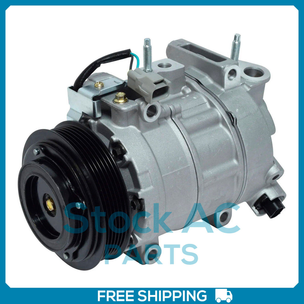New A/C Compressor fits Ram 3.6L - 2014 to 2018 - OE# 68158901AE QU - Qualy Air