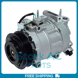 New A/C Compressor fits Ram 3.6L - 2014 to 2018 - OE# 68158901AE QU - Qualy Air