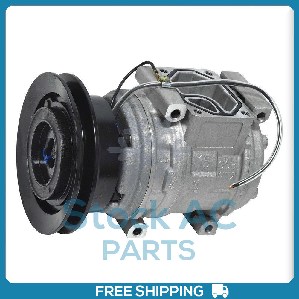 New A/C Compressor for Toyota Pickup 1988 to 94 / T100 1993 to 94 - OE# 4710142 - Qualy Air
