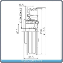 Load image into Gallery viewer, NEW A/C Compressor Clutch Assembly for AUDI A6,A4,A8,S4,S6,S8 - OE# 8E0260805F - Qualy Air