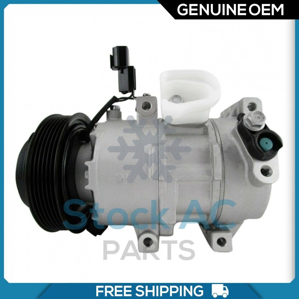 New OEM A/C Compressor for Hyundai Veloster 1.6L - 2014 to 2017 - OE# 977012V001 - Qualy Air