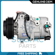 Load image into Gallery viewer, New OEM A/C Compressor fits Hyundai IX35, Tucson / Kia Sportage 2010.. - Qualy Air