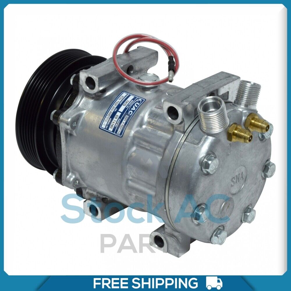 A/C Compressor for Ford Aerostar, Bronco, E-150, E-250, E-350, Escort, F-2... QU - Qualy Air