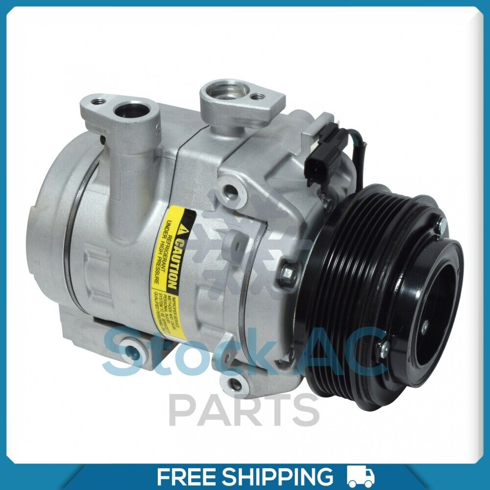 New A/C Compressor for Ford F-250, F-350 6.2L / Ford F-450, F-550 - 2017 to 2019 - Qualy Air