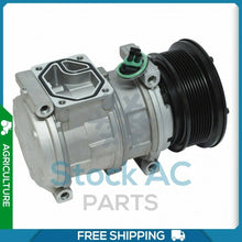 Cargar imagen en el visor de la galería, New A/C Compressor for JOHN DEERE LOADER - OE# 4471705074 - Qualy Air