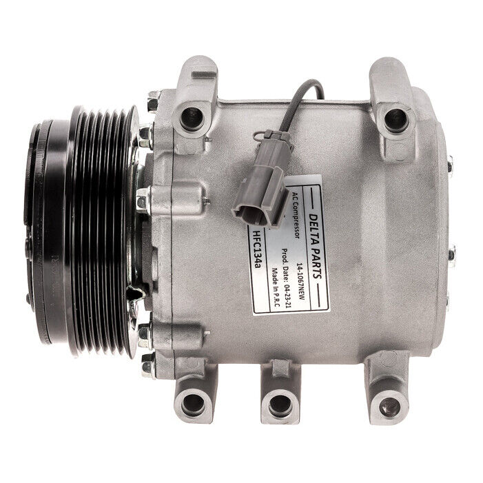 New A/C Compressor fits Mitsubishi Fuso - 2001 to 2011 - OE# MK512828 - Qualy Air