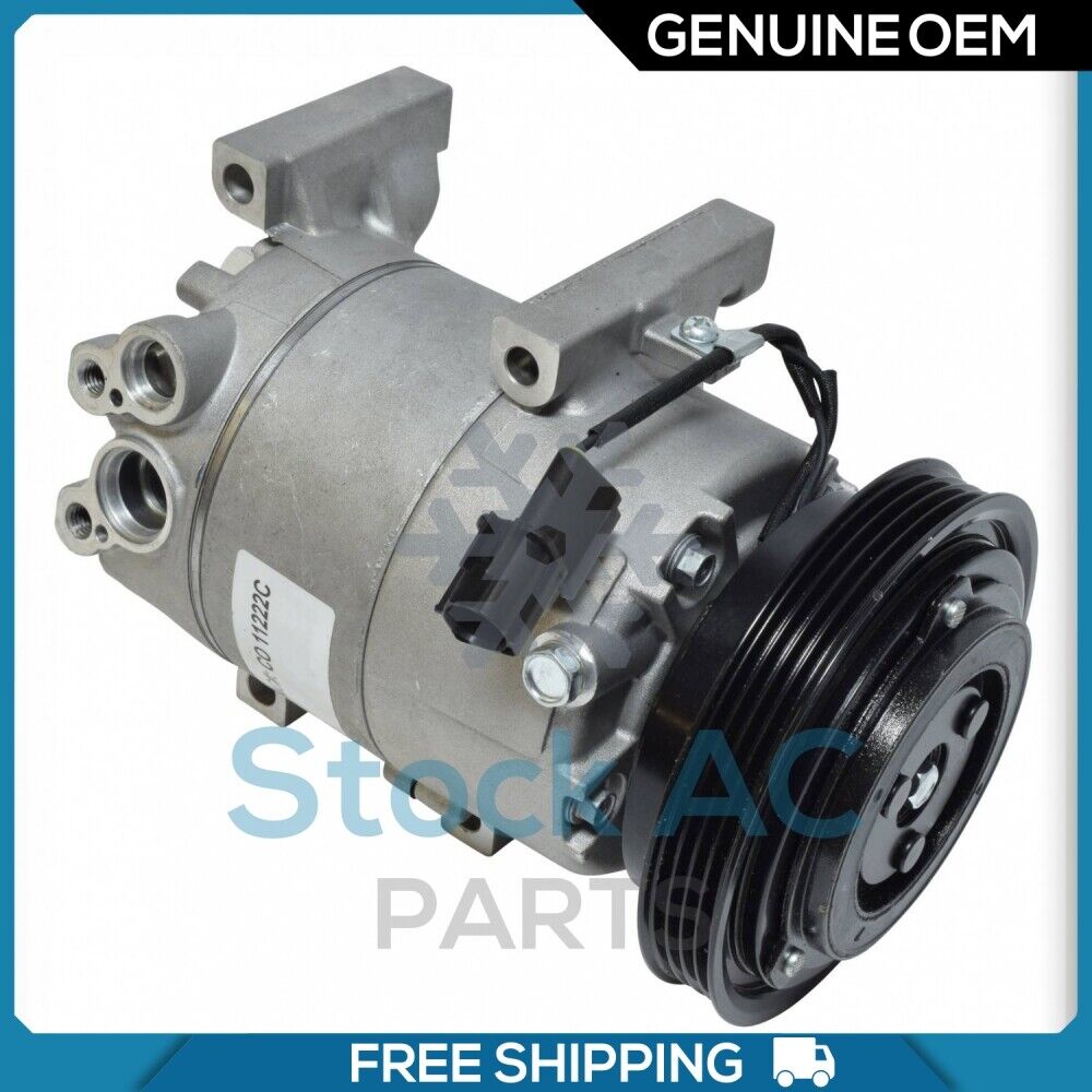 New OEM A/C Compressor for Kia Soul 2.0L - 2010 to 2011 - OE# 977012K101 - Qualy Air