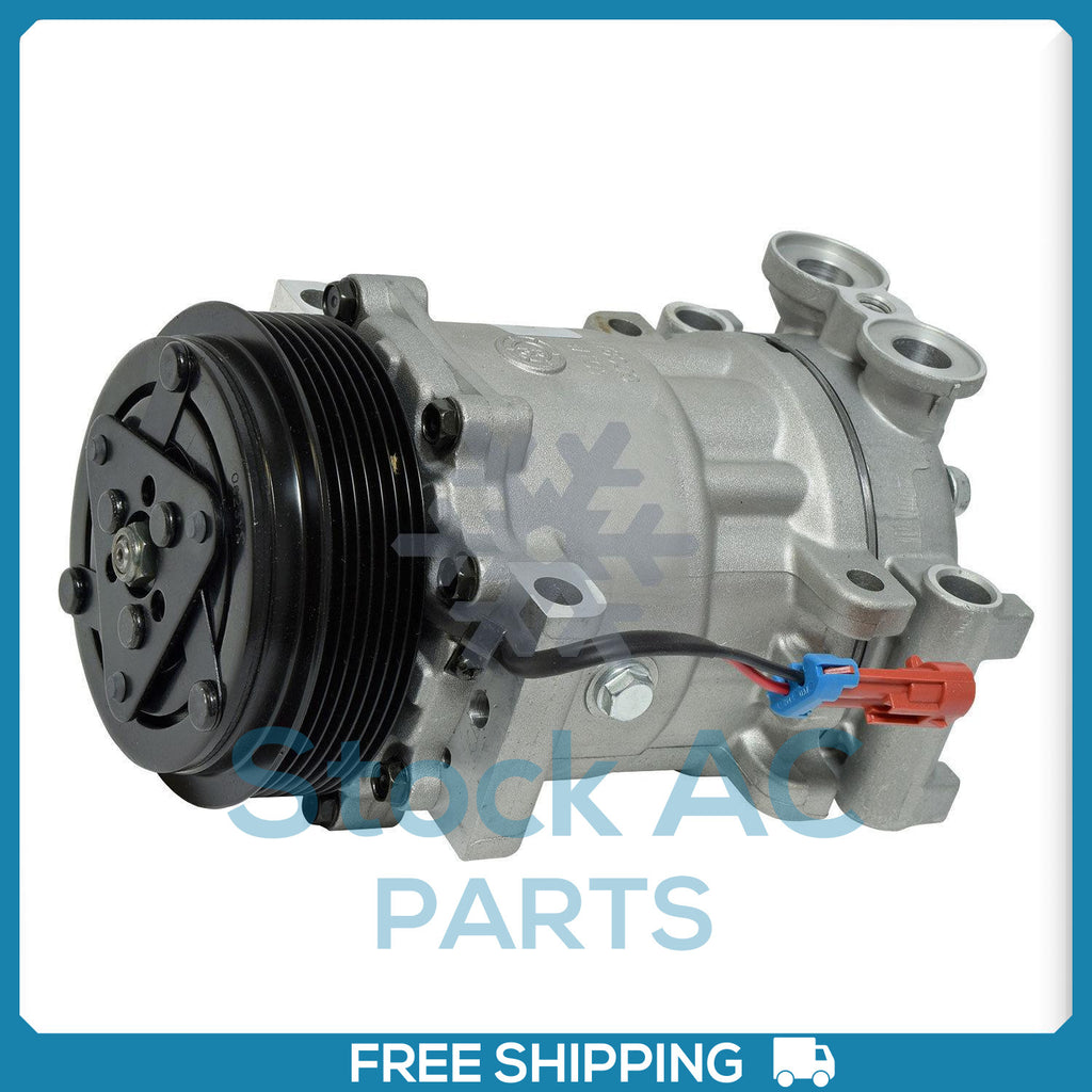 A/C Compressor for Chevrolet C6500 Kodiak, C7500 Kodiak, C8500 / GMC C6500.. - Qualy Air