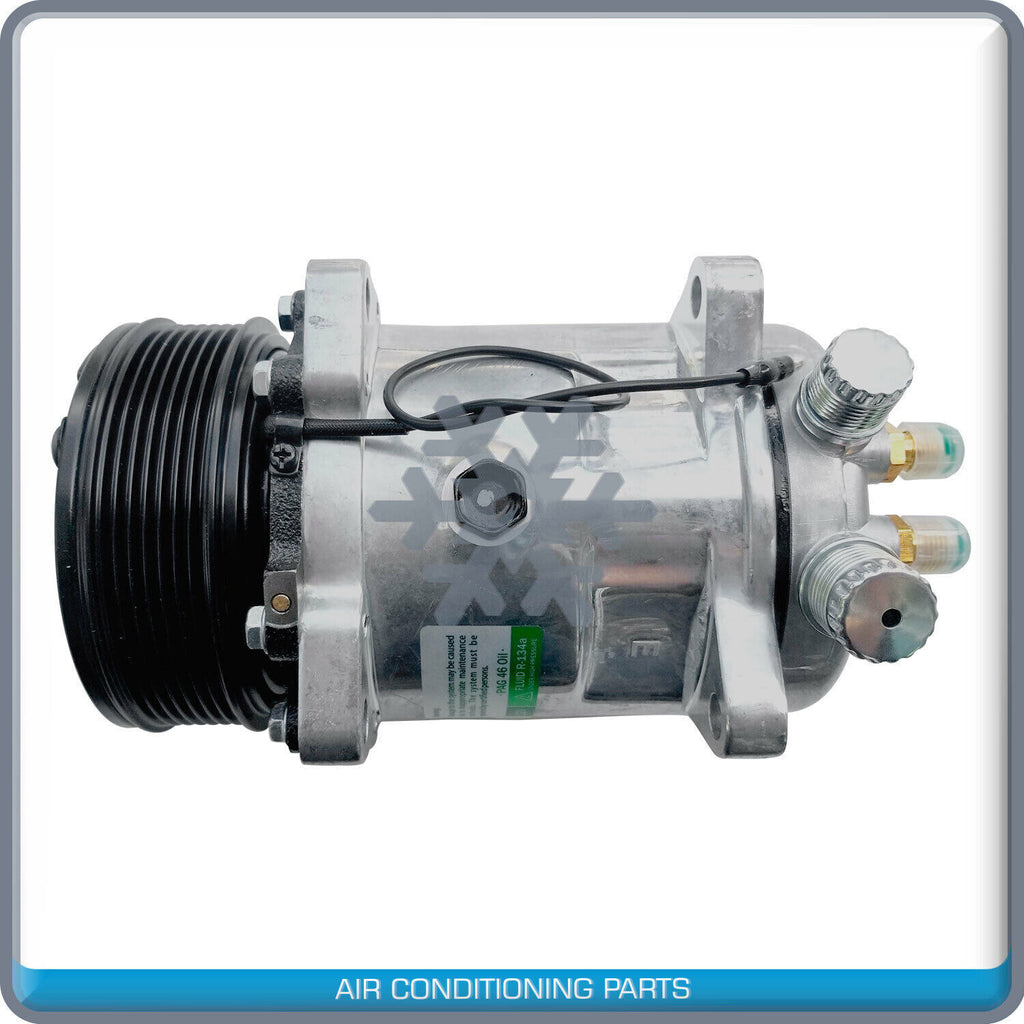 A/C Compressor for FORD NEW HOLLAND BALE WAGON, TS, WINDROWER.. - Qualy Air