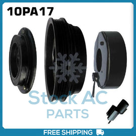 New A/C Compressor Clutch 10PA17 for Sportage, Tucson 2.0L -  2005 to 2007 - Qualy Air
