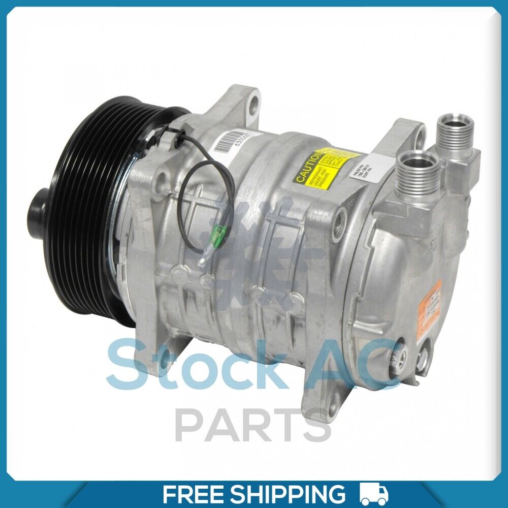 A/C Compressor for Chevrolet C5500 Kodiak, C60 Kodiak, C6500 Kodiak, C70 K... QU - Qualy Air