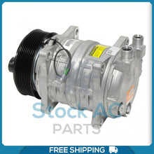 Cargar imagen en el visor de la galería, A/C Compressor for Chevrolet C5500 Kodiak, C60 Kodiak, C6500 Kodiak, C70 K... QU - Qualy Air